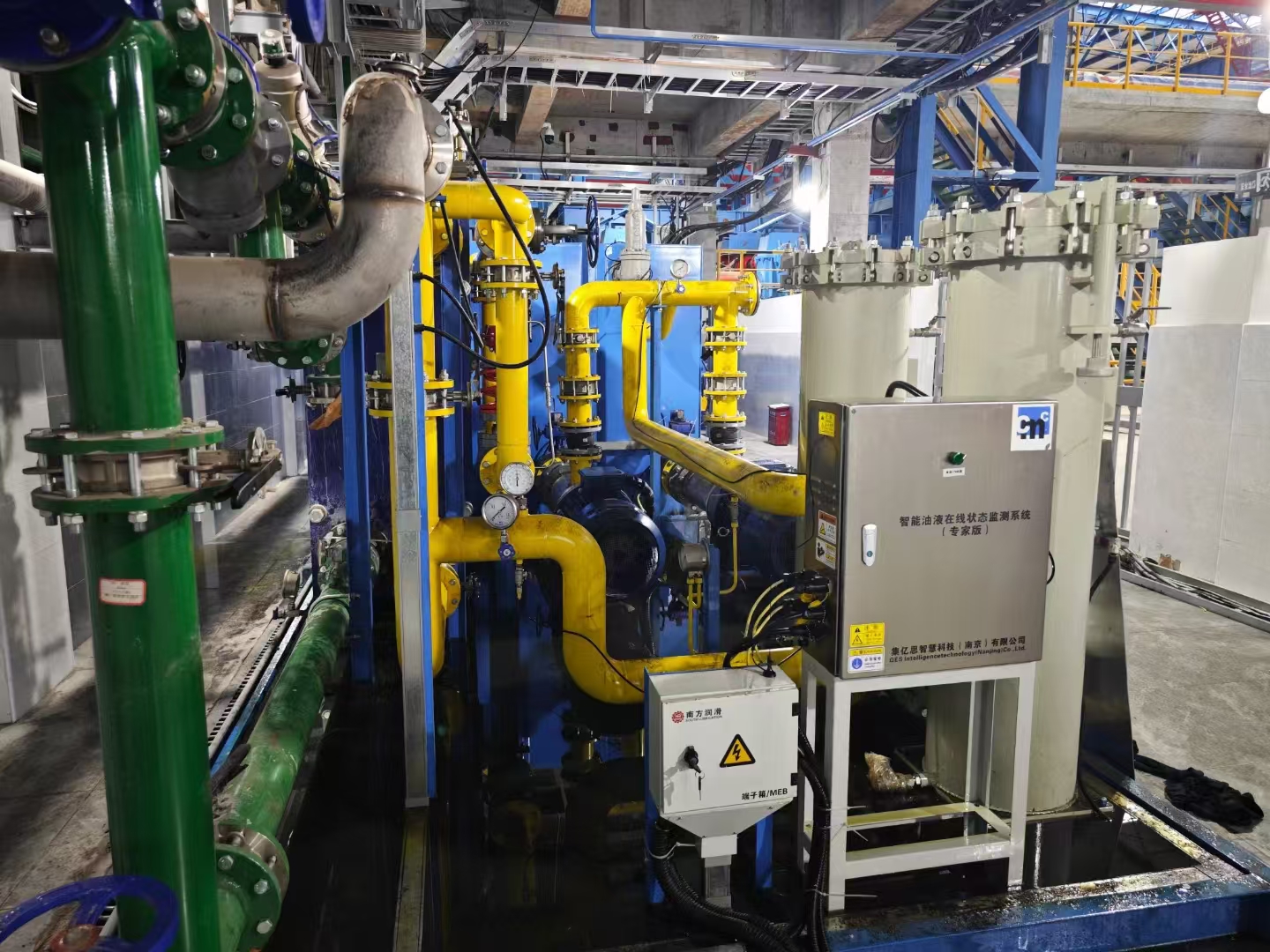 钢厂轧机油站在线监测